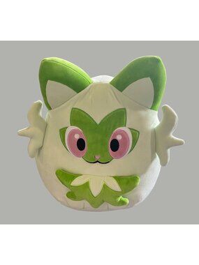 Pokemon Sprigatito 14" Squishmallow Plush Toy By Jazwares